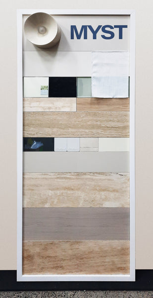 Crafted Elegance: Display Board for Frank Developments’ MYST Project