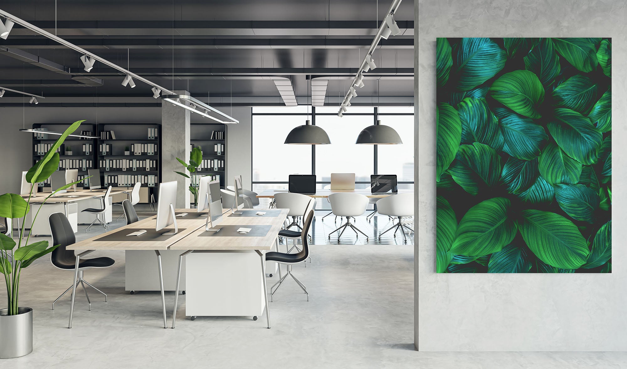 Hanging Posters Without Frames