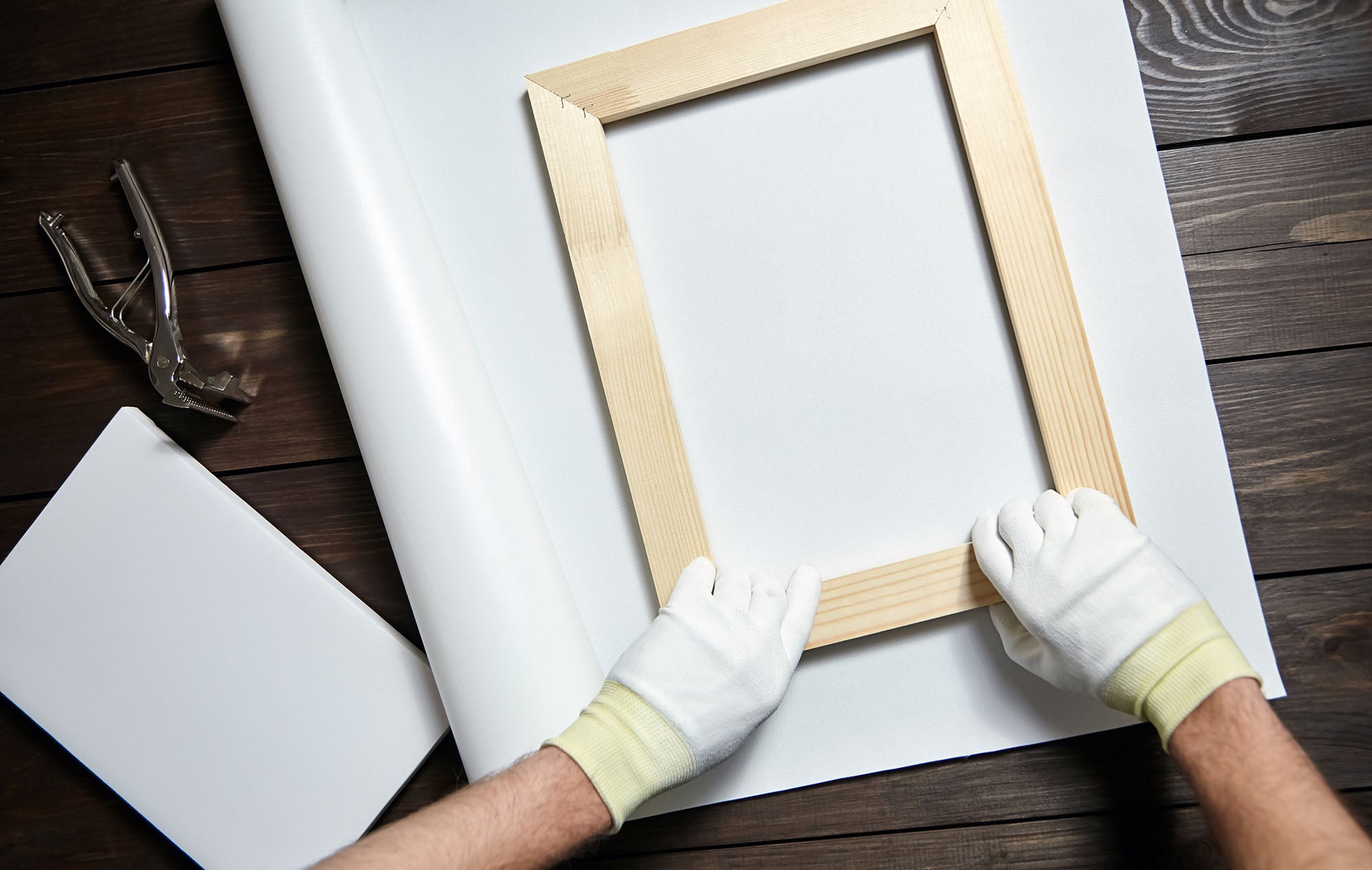 What is canvas stretching Jubilee Framers