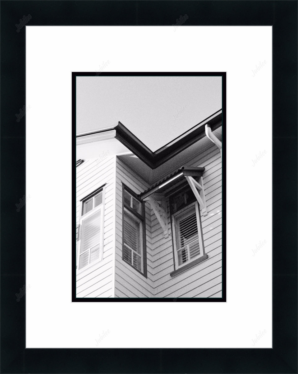 Frame with mat & glazing