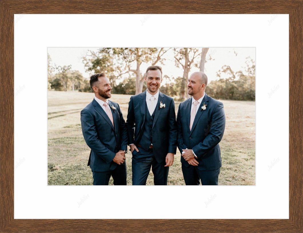 Frame with mat & glazing