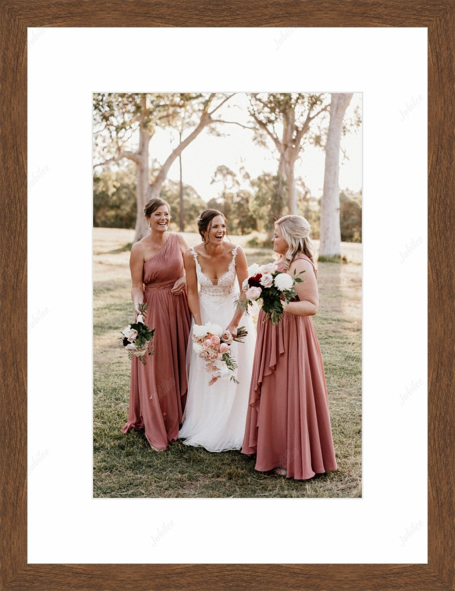 Frame with mat & glazing