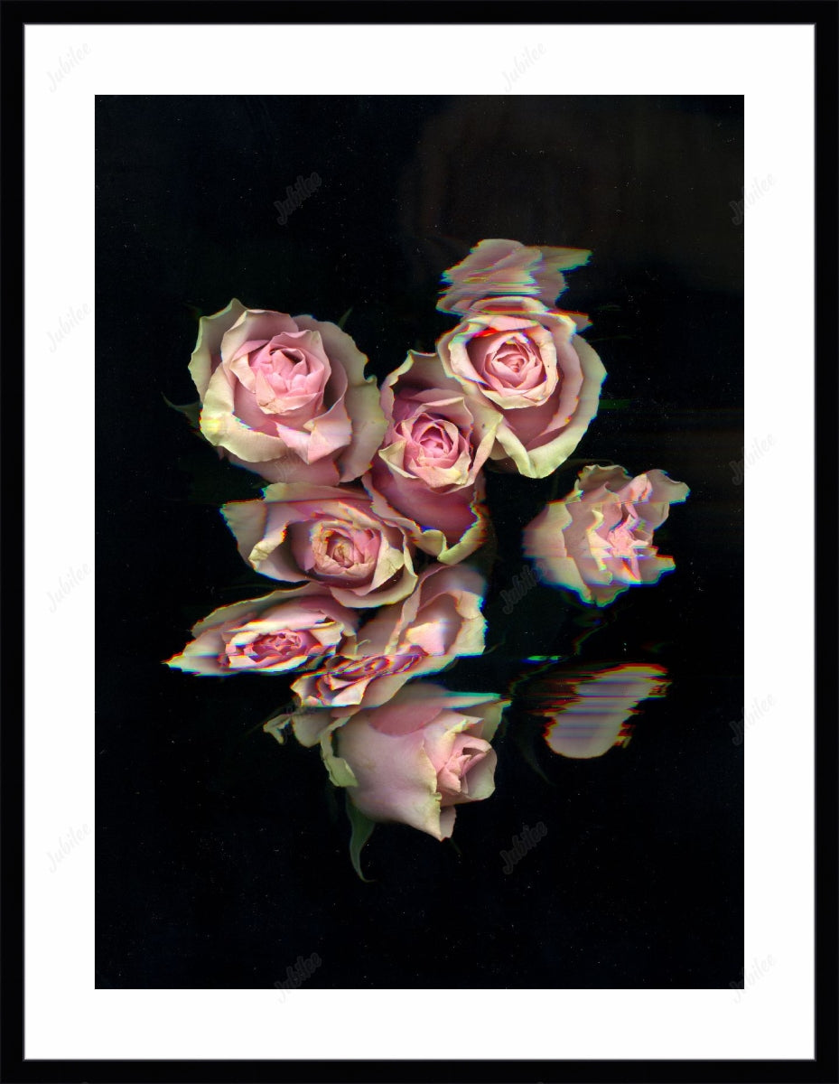 Frame with mat & glazing